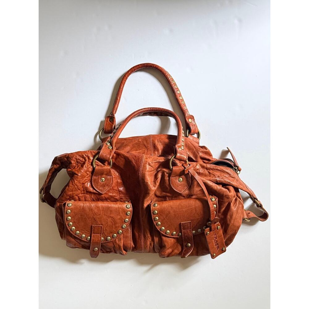 Trask leather bag new